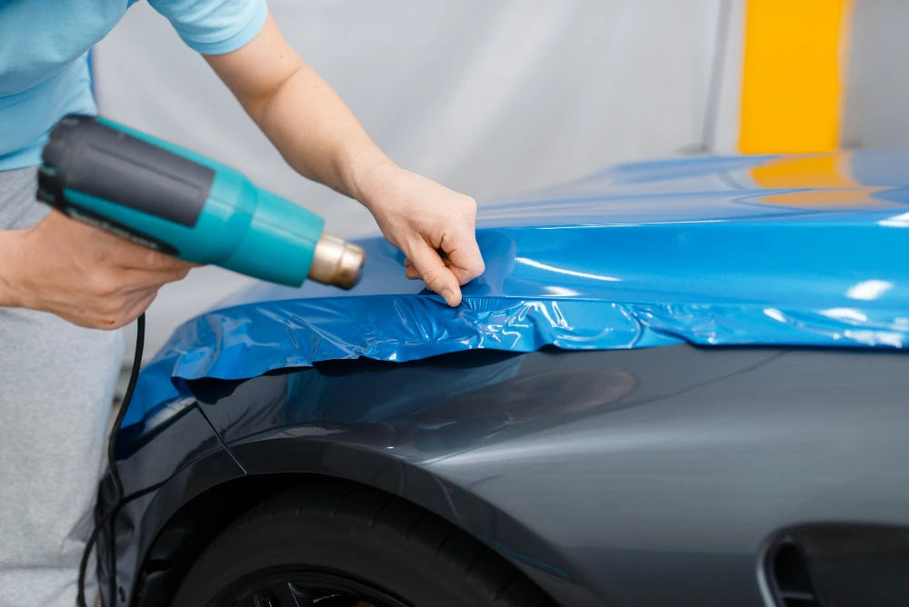 Custom colour change vehicle wrap