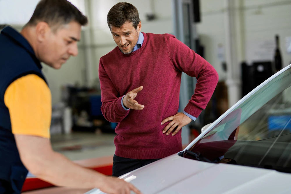 High-quality custom car wrap installation
