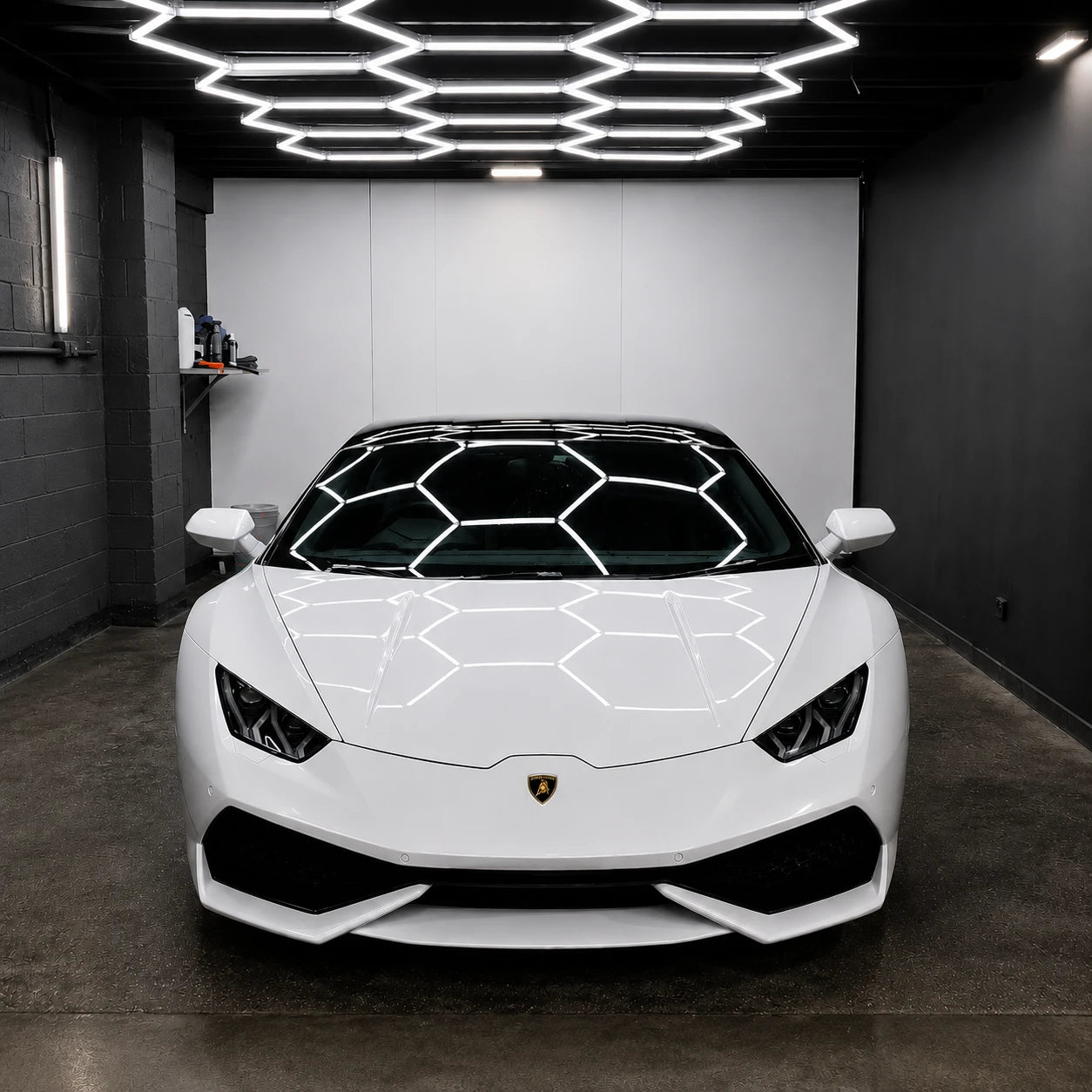 Lamborghini showcase featuring premium vehicle wrap
