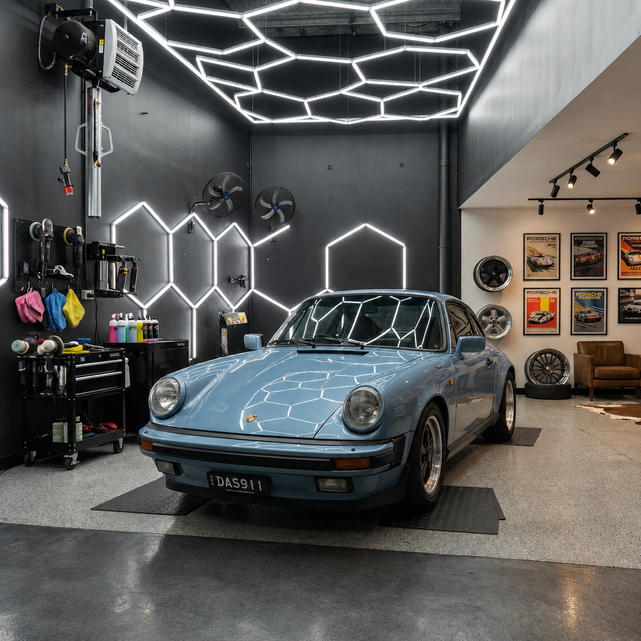 Porsche with premium colour change wrap