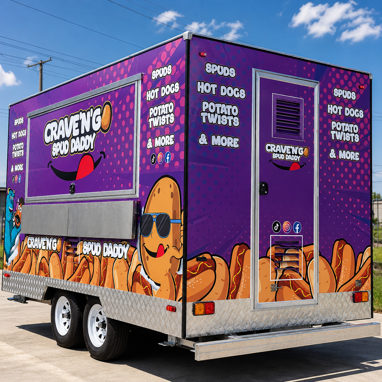 Food Trailer Spud Daddy