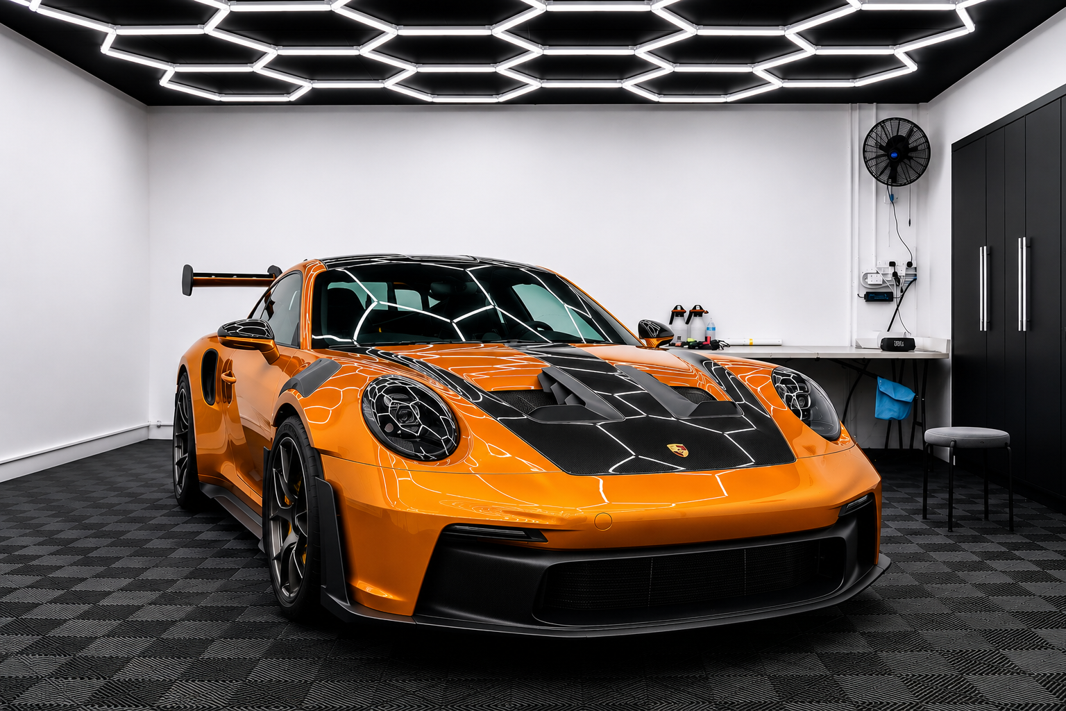 Front Of Porsche Wrap